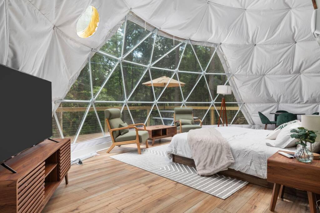 Dream Dome - Romantic Getaway, Hot Tub, Ac, Wifi, National Park 8 Min Luray Bagian luar foto