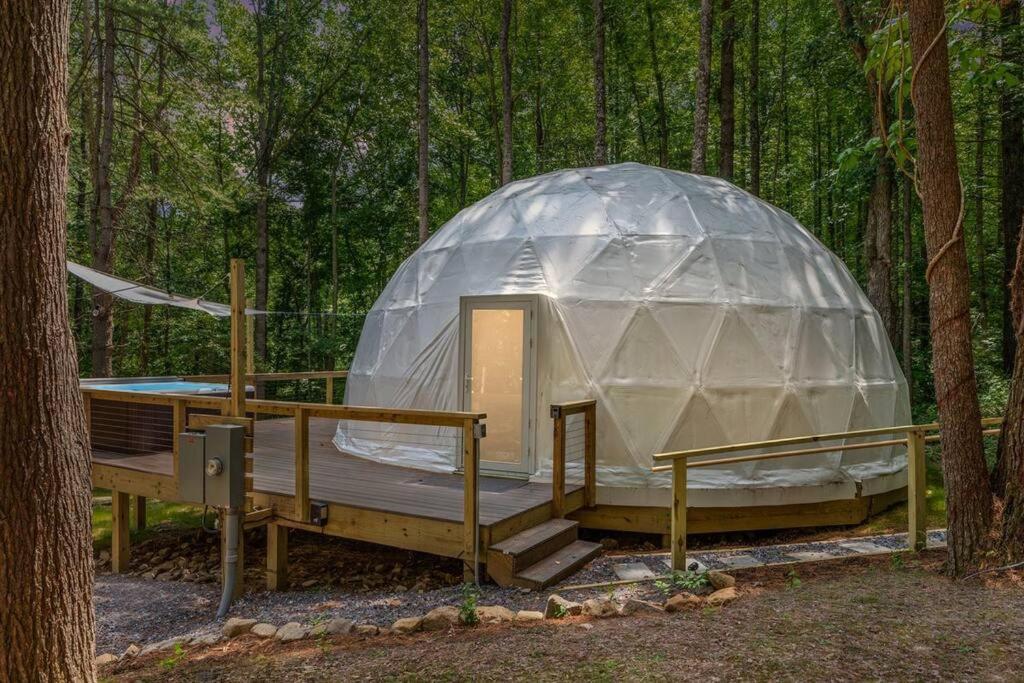 Dream Dome - Romantic Getaway, Hot Tub, Ac, Wifi, National Park 8 Min Luray Bagian luar foto